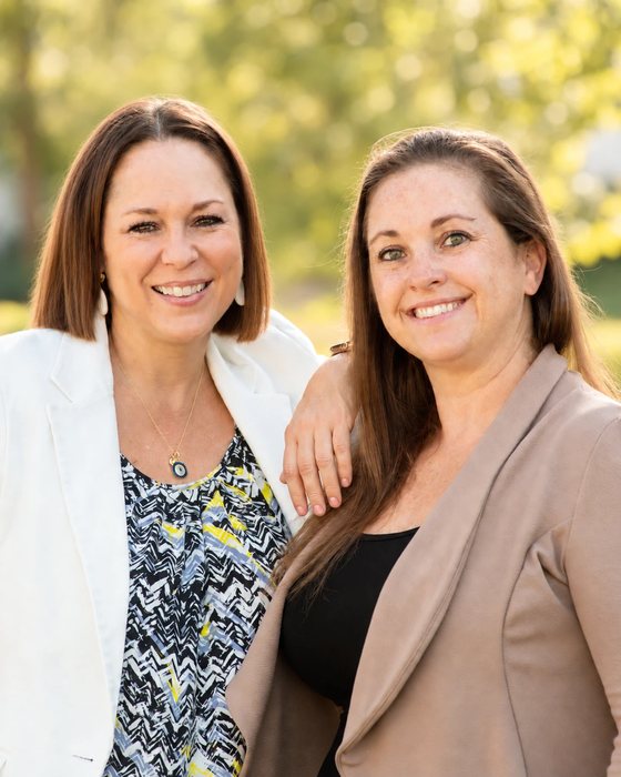 Andrea Dunseth, right, with Olivia Dunseth, Vice President of Sales.